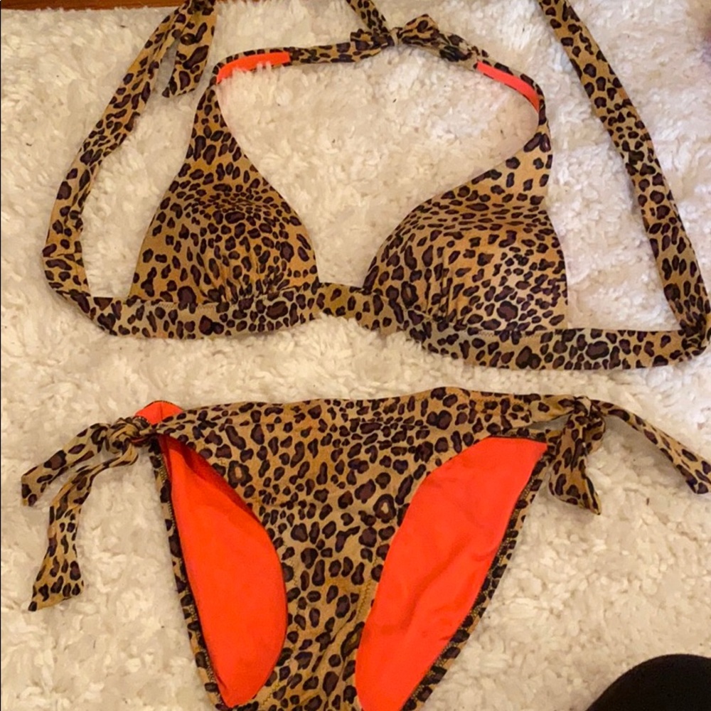 Victoria’s Secret size Medium too and bottom